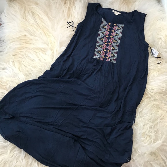 Style & Co. Plus Embroidered Knee-Length Dress - Picture 2 of 7